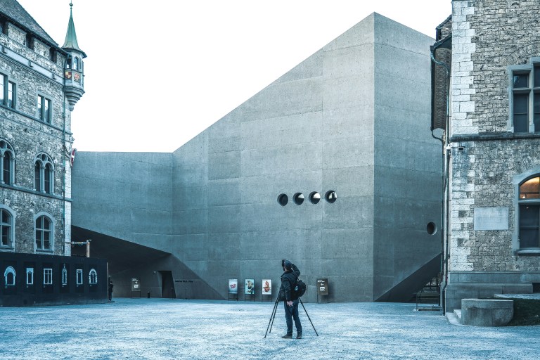 A museum building representing culture and heritage and museum jobs in the Netherlands.