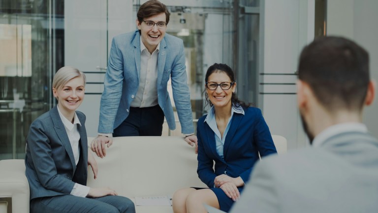Manager improving the recruitment and hiring process with an EOR partner